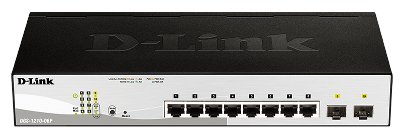 8-PORT LAYER2 POE SMART/MANAGED GIGABIT SWITCH