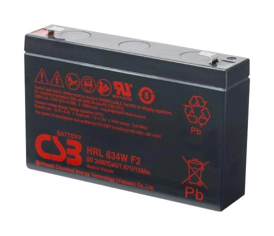 ACCU CSB HRL634W 6V/9AH