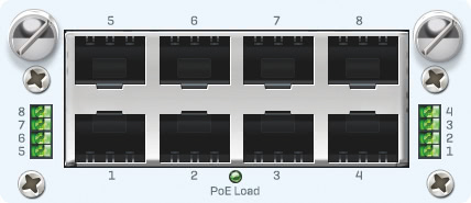 SOPHOS 8 port GbE PoE FleXi Port module