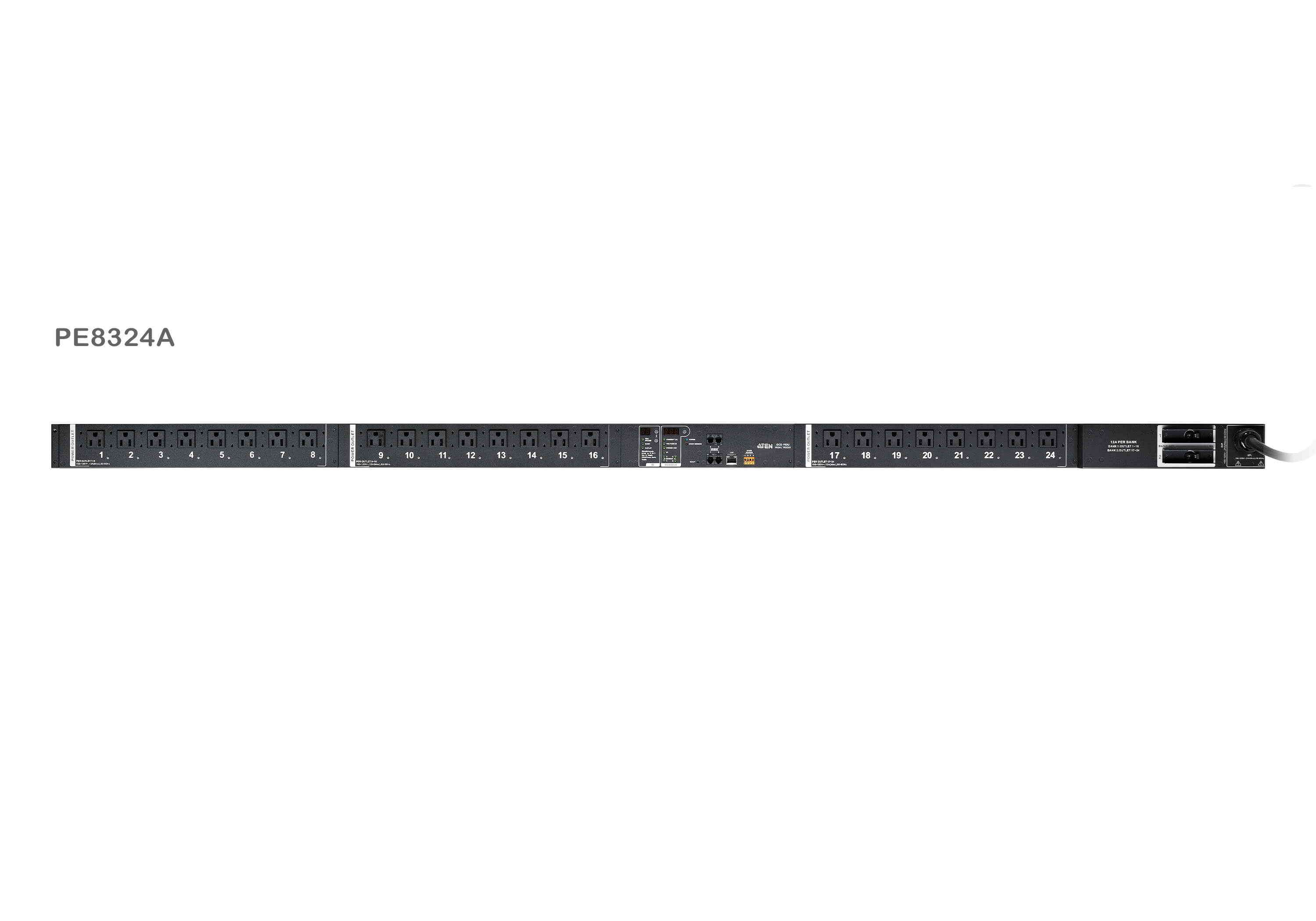 32A 24-Outlet Outlet-M.ed&Sw.ed eco PDU