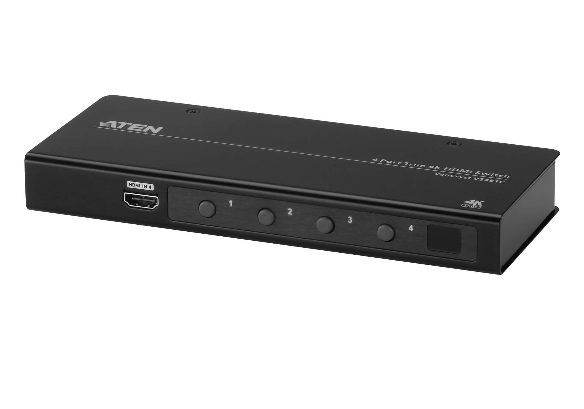 ATEN 4-Port 4K HDMI SWITCH VS481C-AT-G