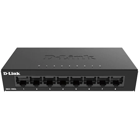 8-Port Desktop Switch  DGS-108GL/E
