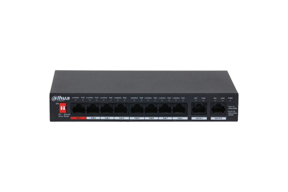 SWITCH 8PoE+ PFS3010-8ET-96-V2