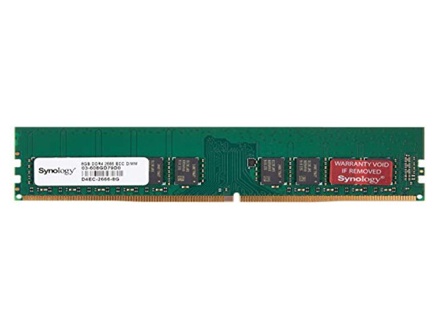 SYNOLOGY 8GB DDR4 ECC UDIMM D4EU01-8G