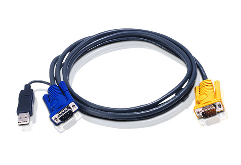 ATEN KVM CABLE 1.8M USB, 2L-5202UP