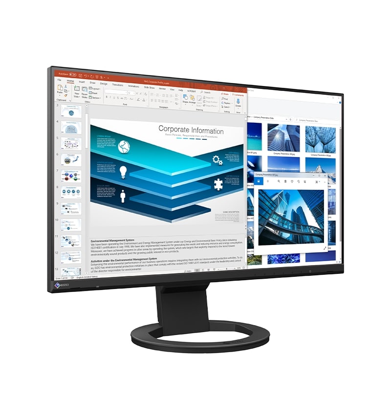 MON 24" TFT EIZO  EV2480-BK 5Y