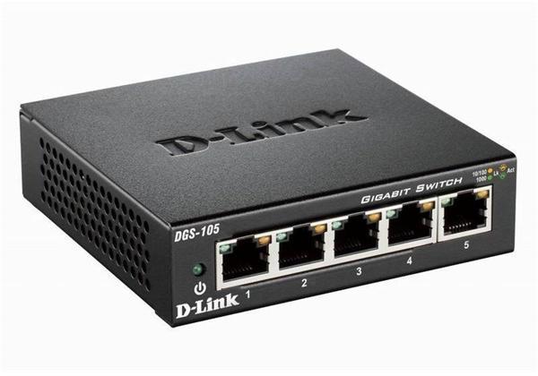 5-PORT LAYER2 GIGABIT SWITCH/.