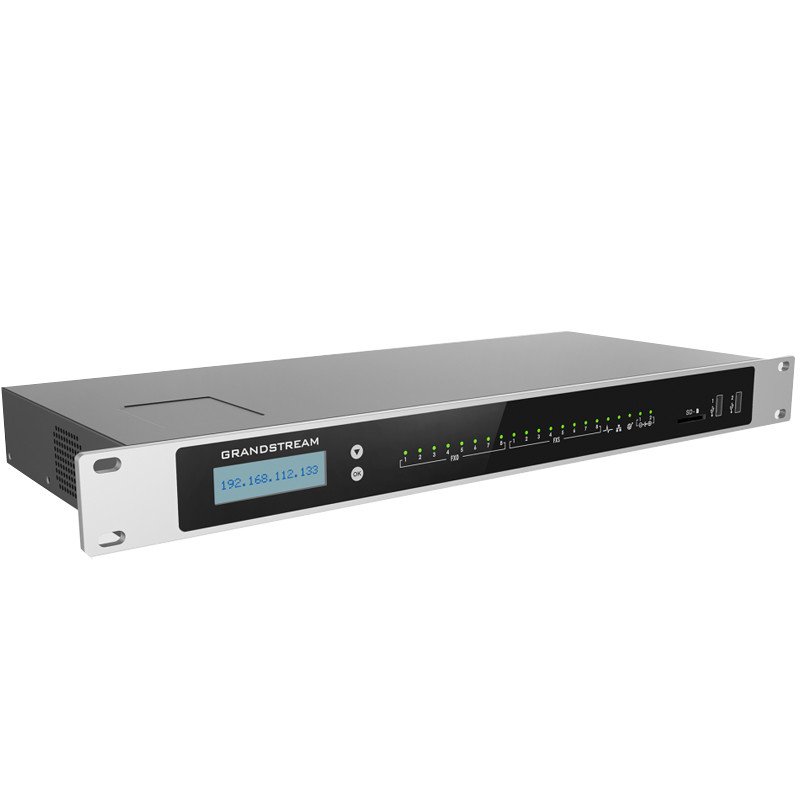 IP PBX appliance, 8 RJ11 FXS, 8 RJ11 FXO