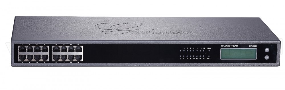 High-Density FXS VoIP Gateway, 16 FXS, 1