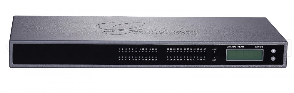 High-Density FXS VoIP Gateway, 48 FXS, 2