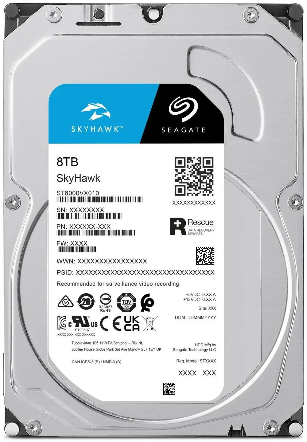 HARD DISK DRIVE 8T DAHUA ST8000VX010