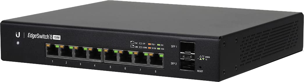 EDGESWITCH POE 8Ports ES-8-150W