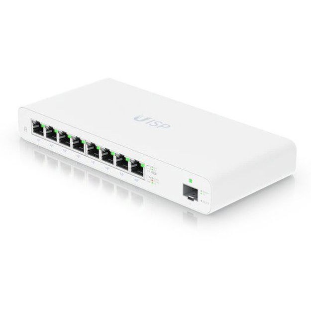 "Eight-port, Gigabit PoE router designed