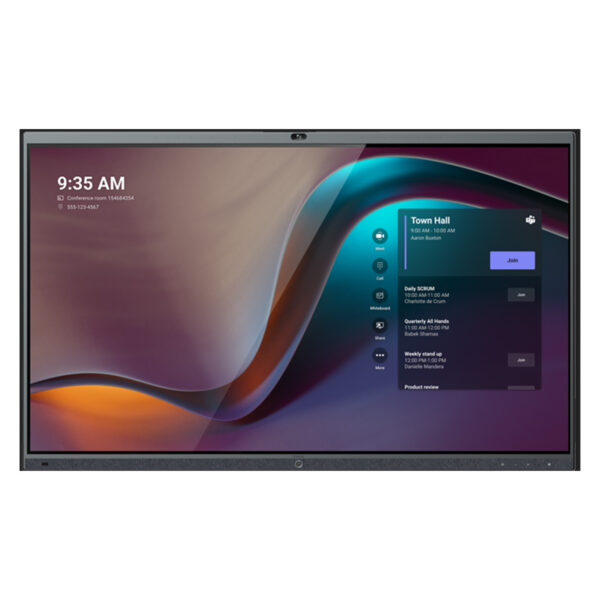 YLK MEETING BOARD 86" BLACK 1303067