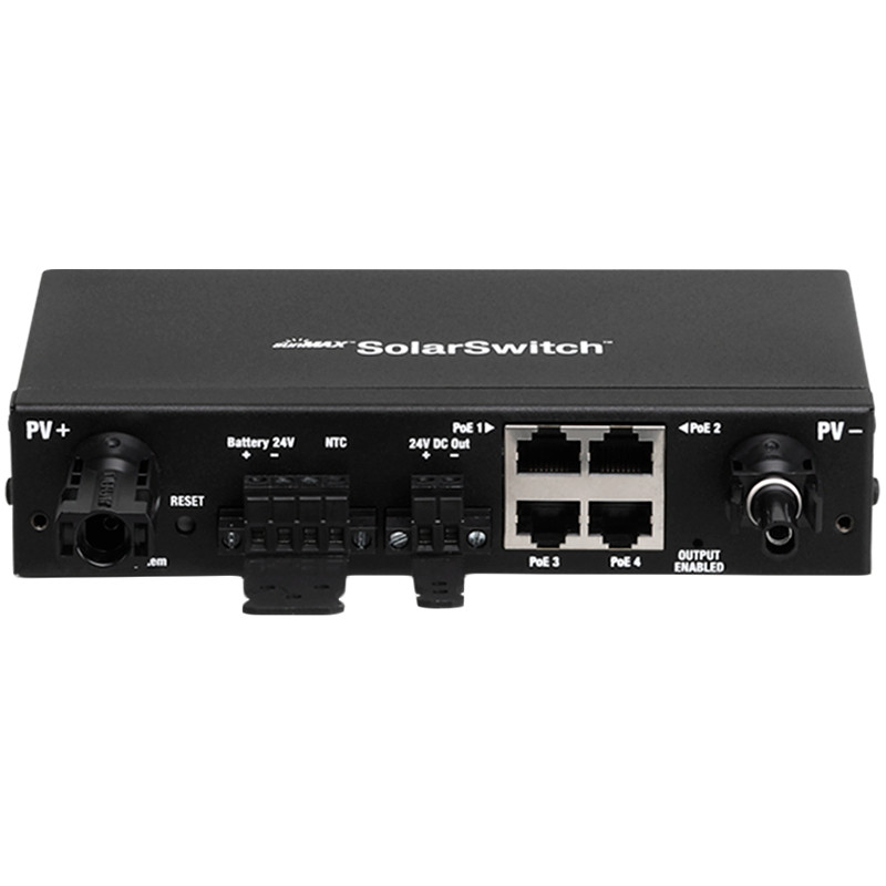 "Remotely managed MPPT 24V 7A solar site