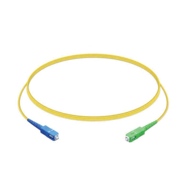 "Features an SC/UPC connector on one end