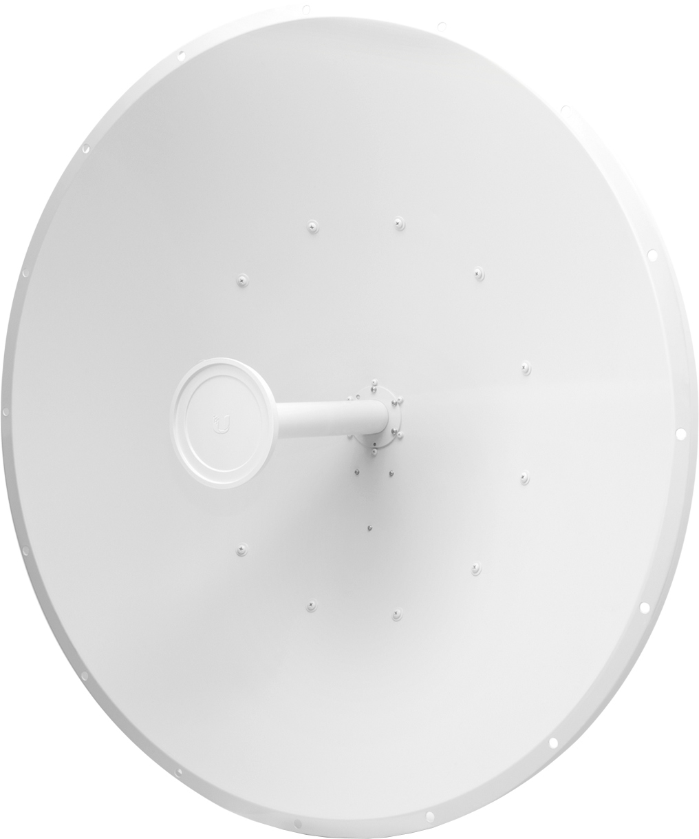 "5 GHz, 34 dBi antenna ideal for long ra