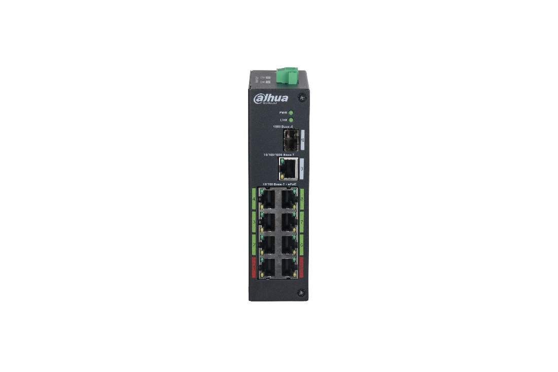 SWT 8PORT POE 10PORT LR2110-8ET-120-V2