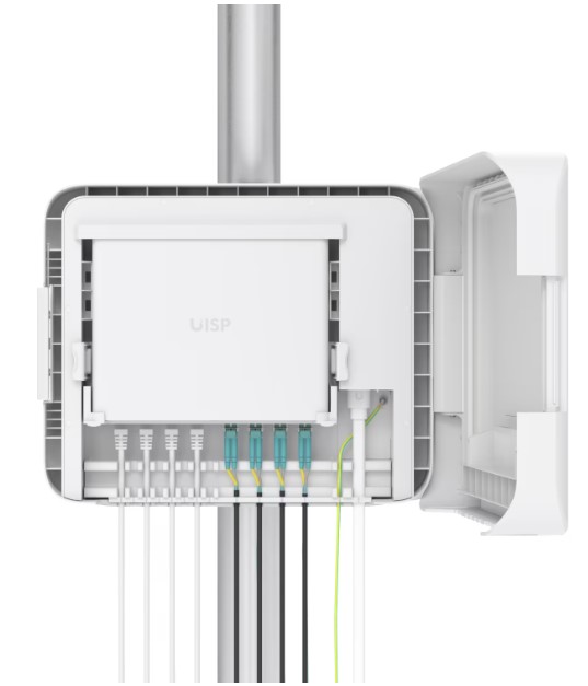 "Weatherproof enclosure for the UISP Swi