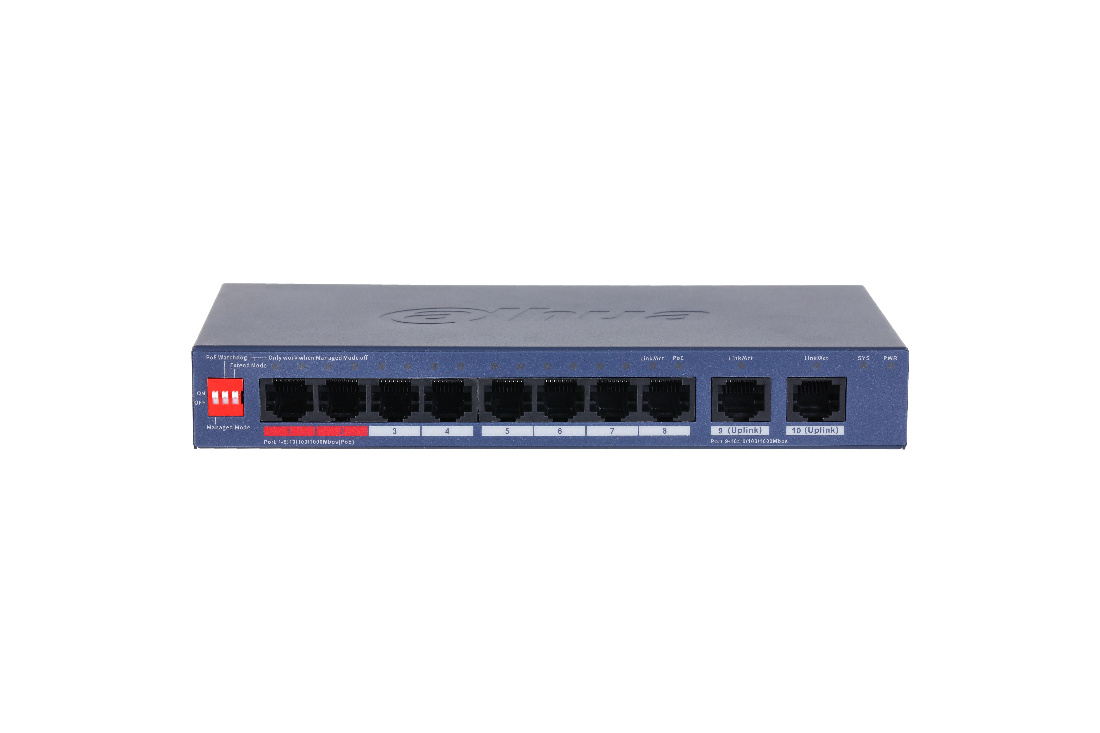 SWT 10PORT 8PORT POE CS4010-8GT-110