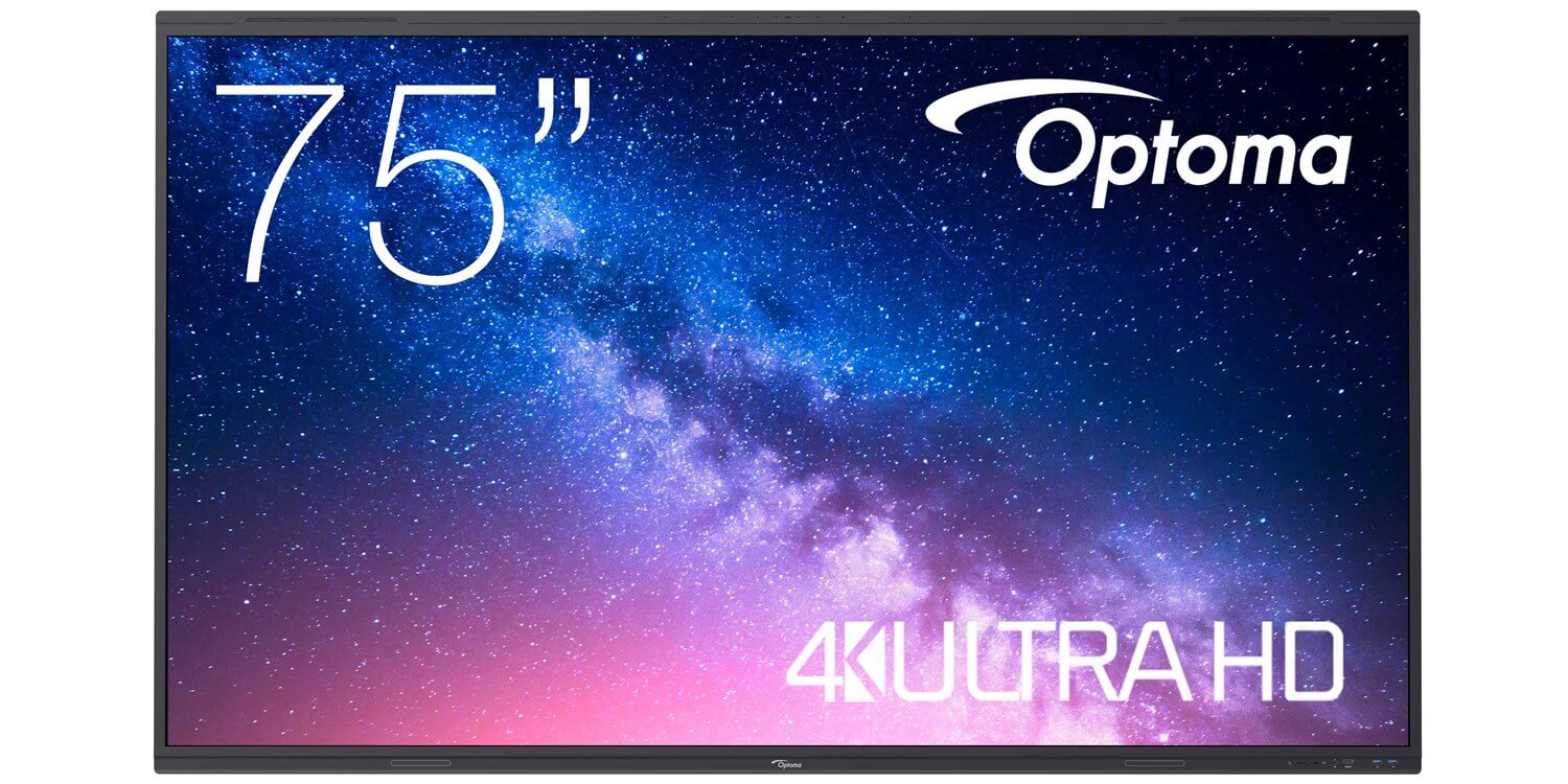 75" IFP, 4K UHD, Direct LED, 400 nits, O