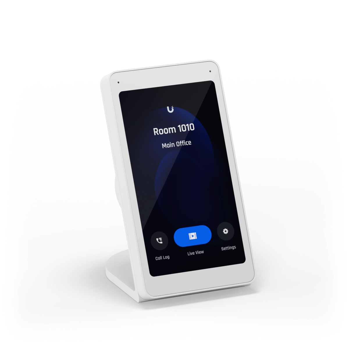 Metal table stand for Intercom Viewer.