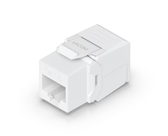 "Toolless keystone for terminating a Cat