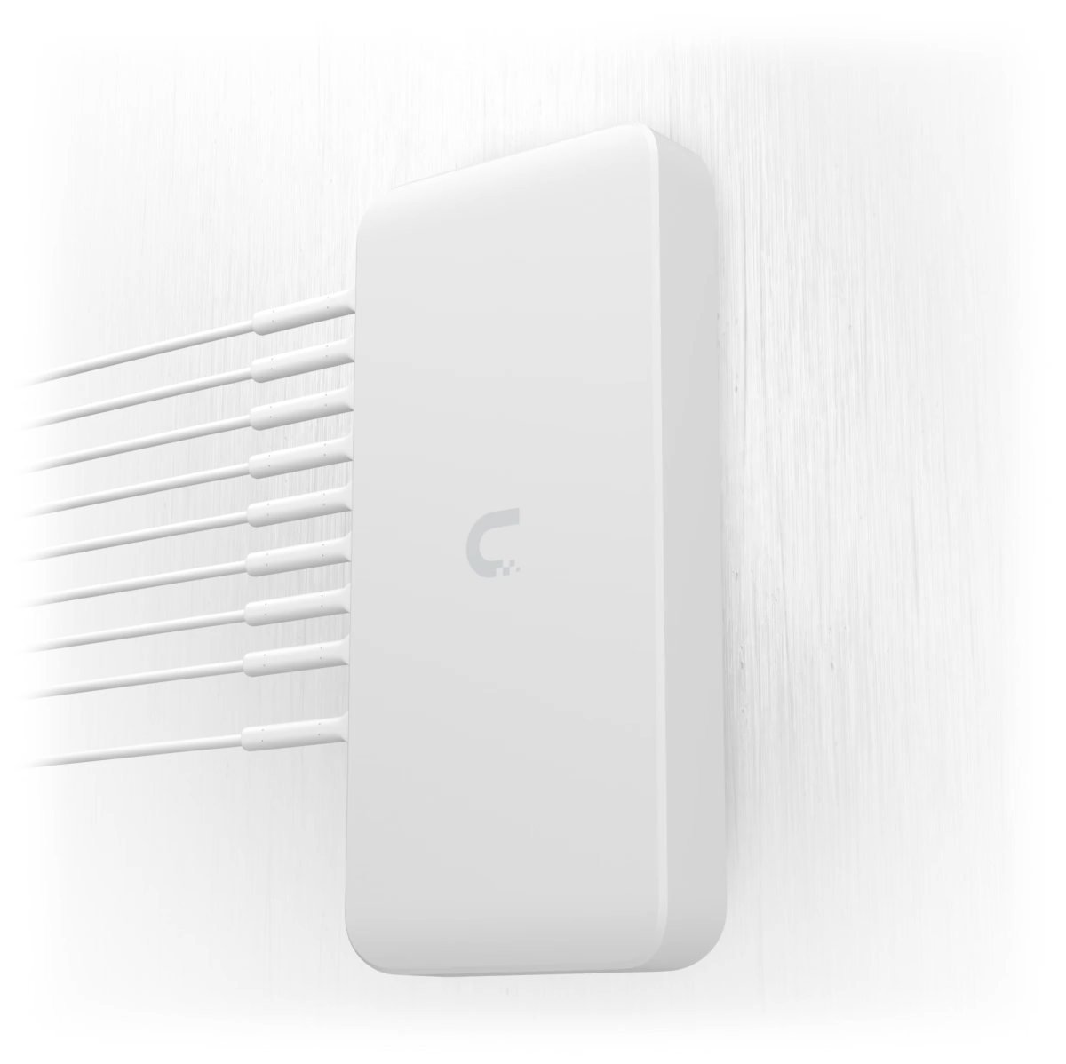 Sleek magnetic wall mount for UniFi comp