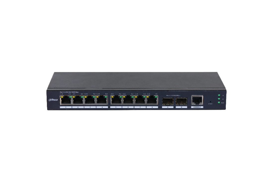 DHA 10 PORT MNG DESK SWITCH SG4010-2F