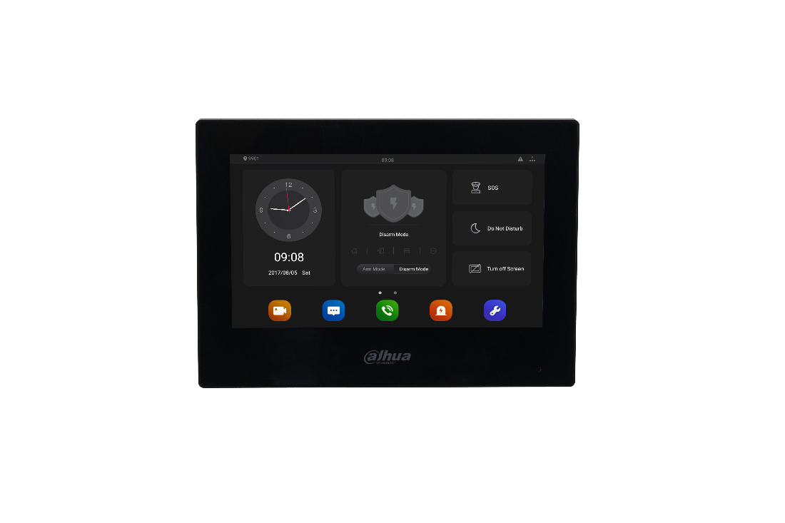 MON 7" ANDROID IP VTH5321GB-W