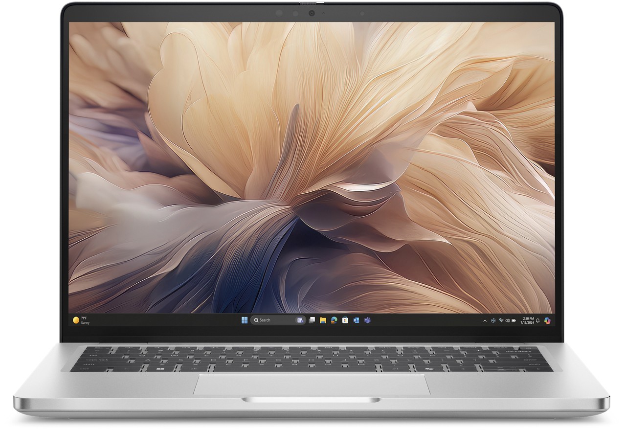 Dell Pro 14 Plus PB14250,U7-266V,16GB,512GB SSD,FgrPr,W11 Pro,IR Cam & Mic,WLAN + BT,14.0" FHD+,Backlit Kb,3 Cell,vPro