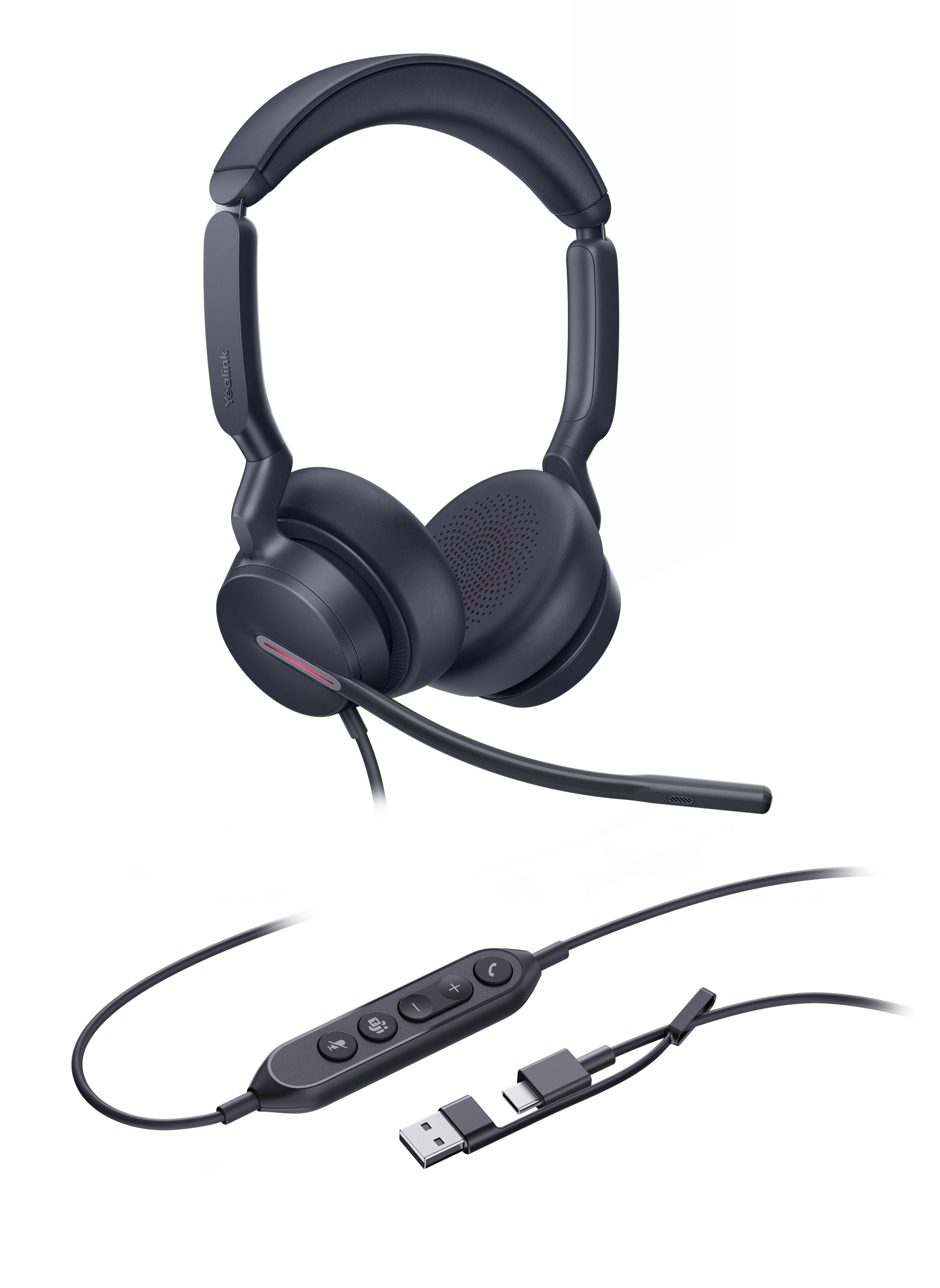 Yealinklink WIRE UH46 Dual Teams USB-C/A 1308182