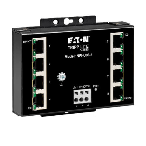 TrippLite 8-Port Unmanaged Fast Industri