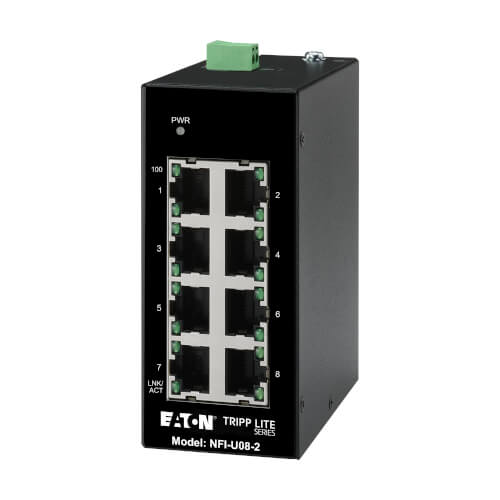 TrippLite 8-Port Unmanaged Industrial Et