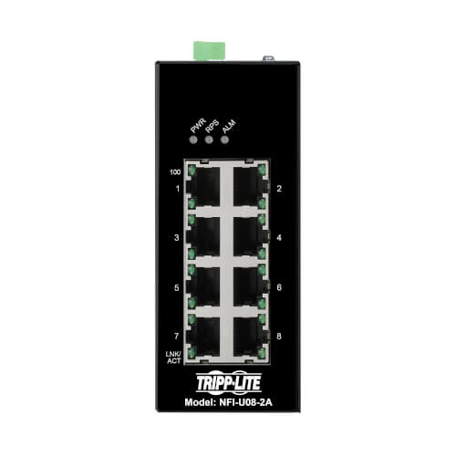TrippLite 8-Port Unmanaged Industrial Et