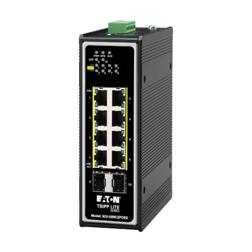 TrippLite 8-Port Unmanaged Industrial Gi