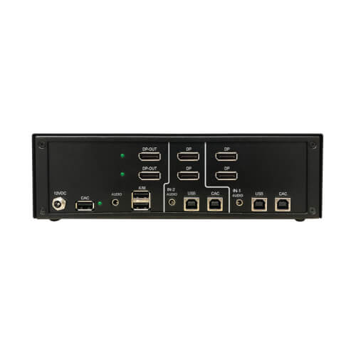TrippLite Secure KVM Switch, 2-Port, Dua
