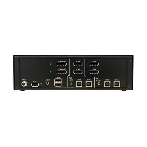 TrippLite Secure KVM Switch, 2-Port, Dua
