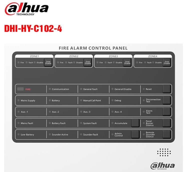 Dahua FIRE ALARM CONTROL PANEL  HY-C102-4