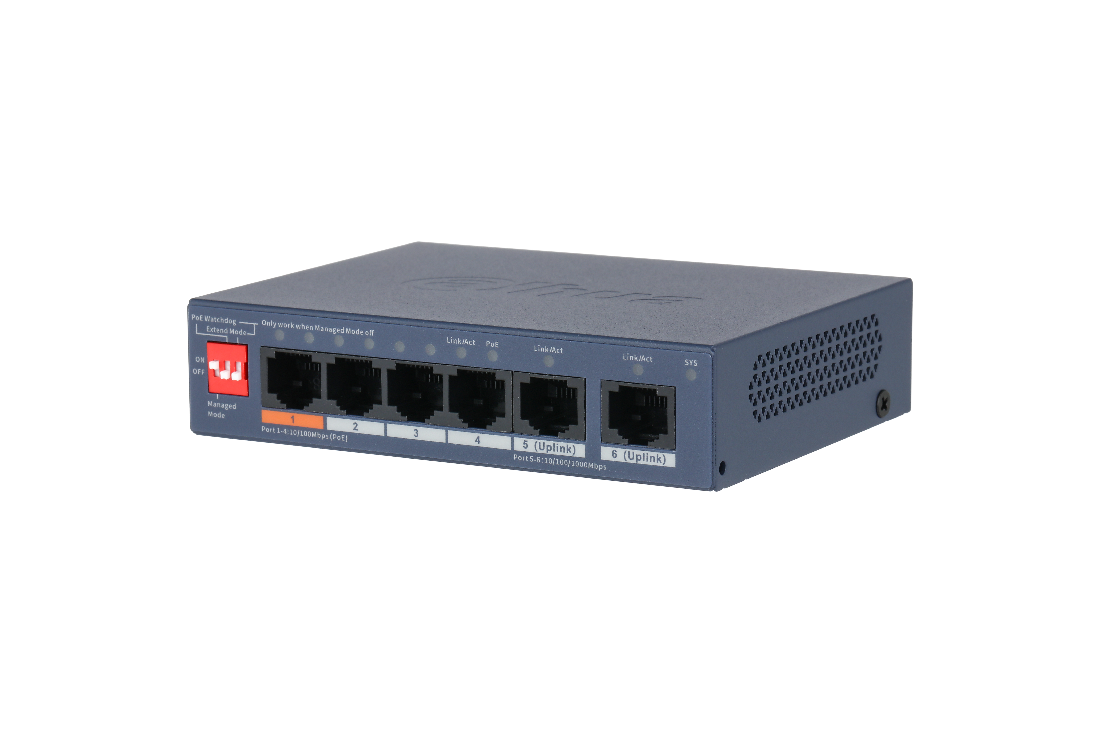 DHA SWT 6P POE 2 LAYER  CS4006-4ET2GT-60