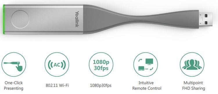Yealinklink WIRELESS SHARING POD PA20 1303185