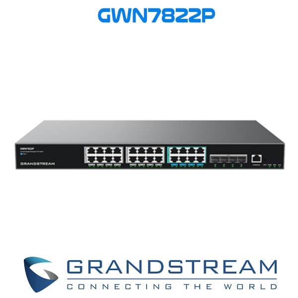 Grandstream Switch M NET 24 PORTS L3 POE   GWN7822P