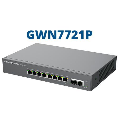 Grandstream Switch LAYER 2 LITE 10 P 8xPOE GWN7721P