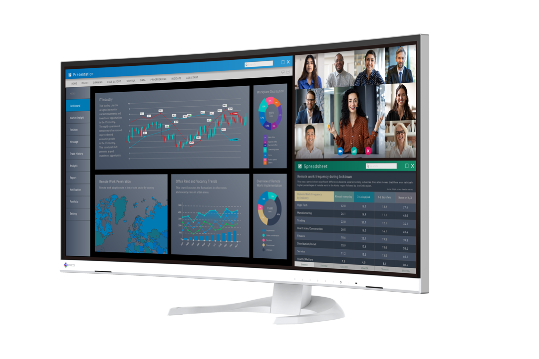 EIZO EV3851X-WT 37,5", Ultrawide, 24:10,